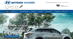 Desktop Screenshot of baytownehyundai.com